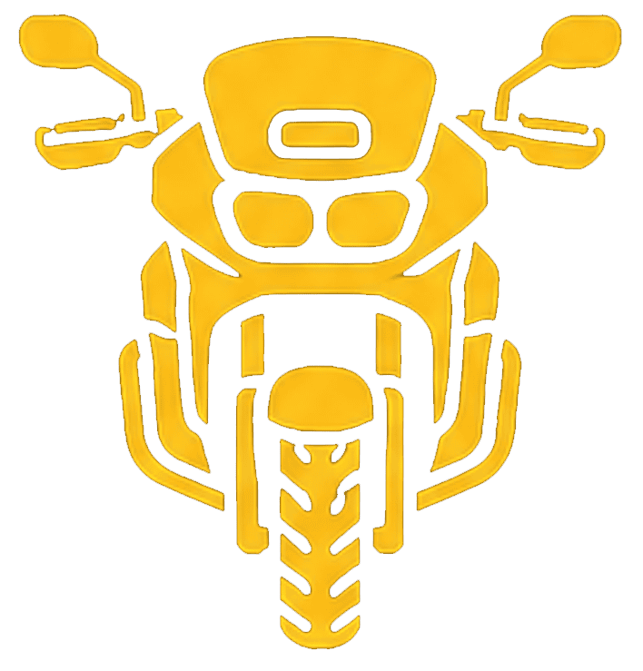 Goldenes Icon einer Honda Goldwing, ideal für Goldwing Fuchs in Uslar.